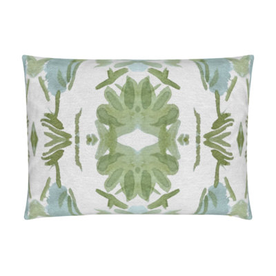 Wildflowers I Large Repeat Luxury Throw Pillow