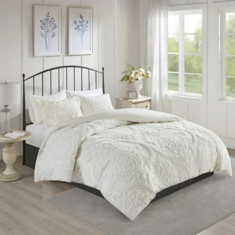 All Season Cotton Duvet Cover Set, King