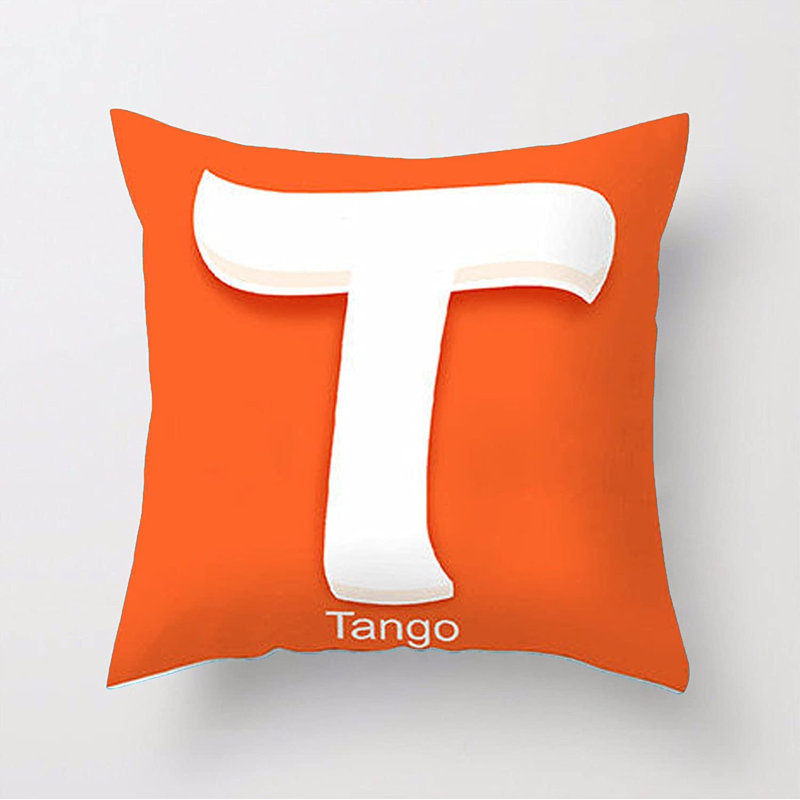 Caolan White Square Cushion Cover