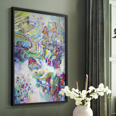 Gathering up the Goddess II Framed Print - Solid Wood