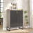 29.52”  Shoe Cabinet With Doors, 5 Tiers Shoe Storage Organizer（ONLY ONE PIECES）