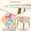 Ensemble de 2 tables basses gigognes Triangle