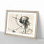 Archer by Kono Bairei - Picture Frame Painting Print-55682406-55682403
