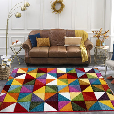 Runner Leoler Geometric Indoor / Outdoor Area Rug