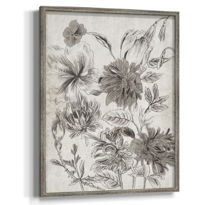 Potpourri Impression II Framed Print - Solid Wood