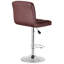 Tabouret de bar rotatif à hauteur réglable Sanya-1065530701