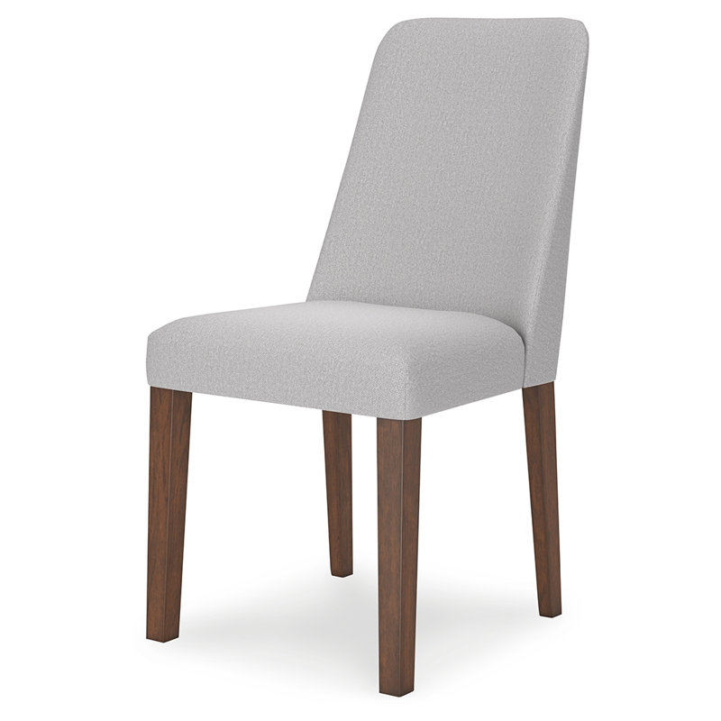 Rhanda Upholstered Side Chair, Gray