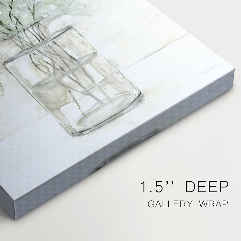 Greens of Summer I -Gallery Wrapped Cavas, 36" H x 24" W