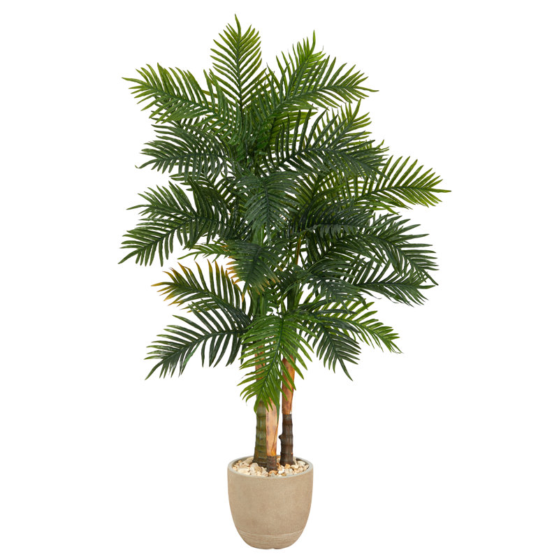 Palmier artificiel 62 po en pot