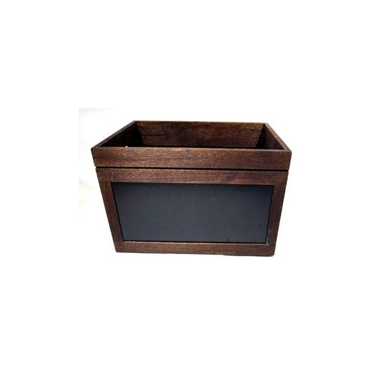 Caisse rectangulaire en bois massif