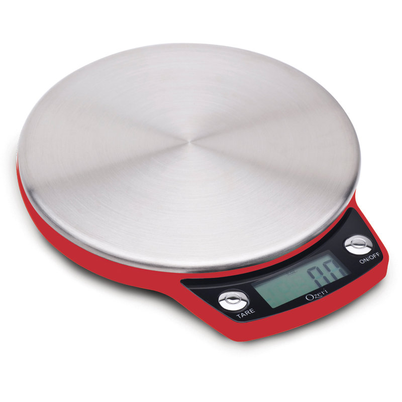 Ozeri Precision Pro Digital Kitchen Scale, Red