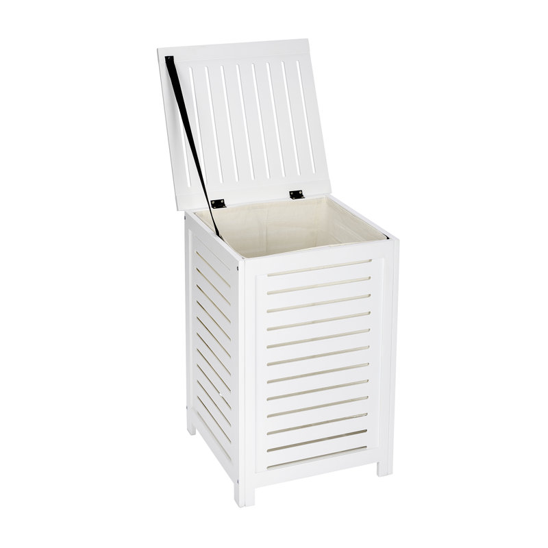 Argonaut Wood Cabinet Laundry Hamper