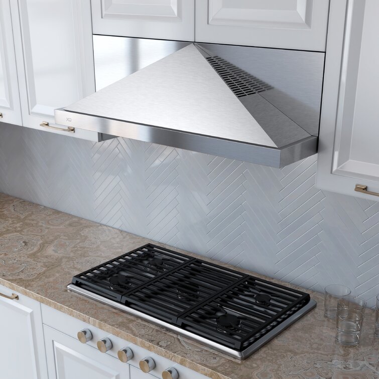Range Hood 30 Inch, 600 CFM under Cabinet Range Hood with Strong Suction  for Duc