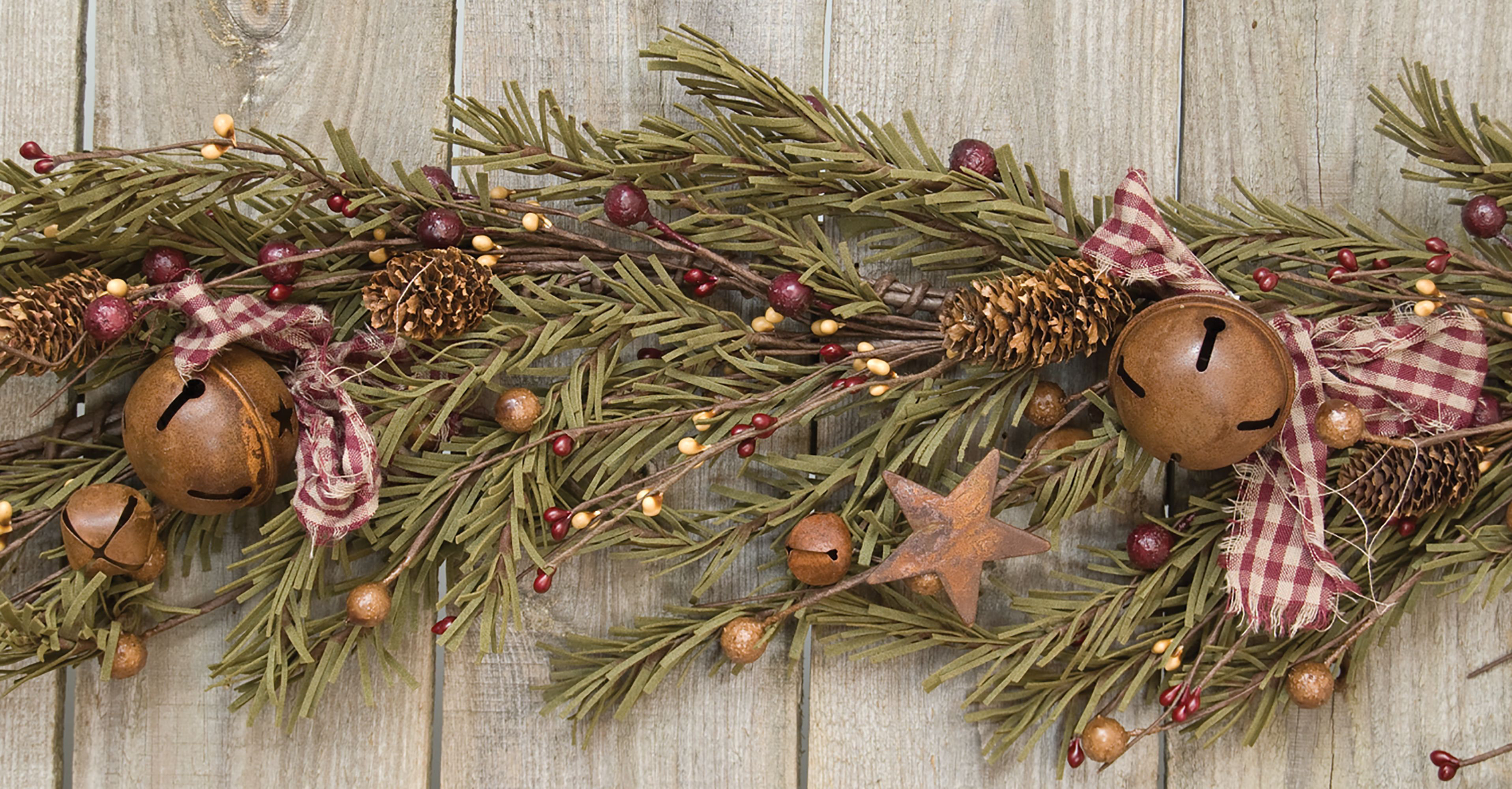 The Holiday Aisle® Rustic Pine Garland & Reviews | Wayfair