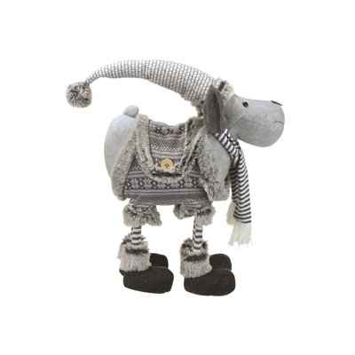 Standing Moose Christmas Tabletop Figurine