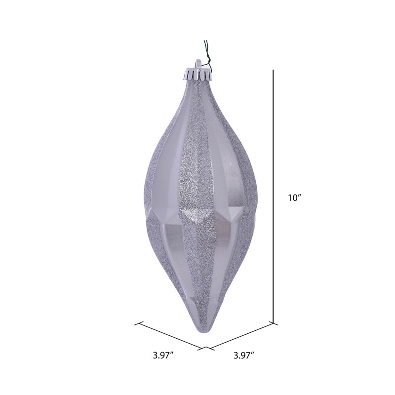 Ornement de Noël 10 po, Argent