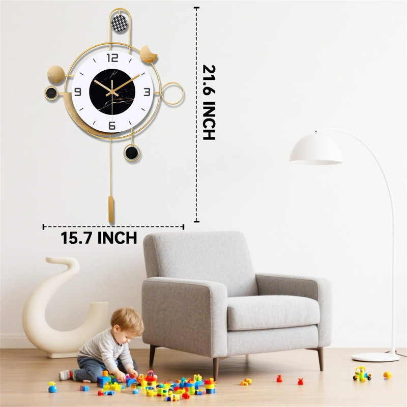 Metal Wall Clock