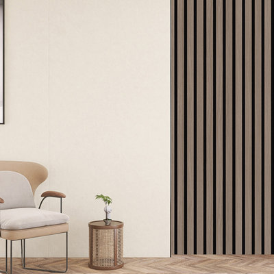 Wood Slats Wallpaper Natural Wood Effect, Self Adhesive Wallpaper Sticky Back, for Bathroom Bedroom Worktop Decor Lounge Hall Reception Walls Furniture 60x300cm