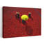 Red Pepper Harvest Traditional Vibrant Abstract Landscape Nature Wall Art Print 1 Piece Wrapped Canvas Wall Art-1787218386