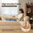 Boneless 80.5'' Mordern Convertible Sleeper Sofa Corduroy Loveseat Sofa Bed, Foldable Floor Couch-1416271309