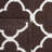 Rodgers Hand Woven Flat Weave Banana Silk/Wool/Cotton Geometric Rug in Brown-57569645