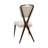 Torino Walnut X-Back Dining Chair