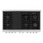 ZLINE 48" Paramount DuraSnow® Dual Fuel Range w/ 8 Burner Cooktop & Black Matte Doors (SDRS-BLM-48)