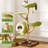 5 Tiers Cat Tree with Condons,Perch,Scratching Posts