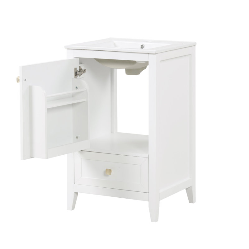 20" Bathroom Vanity With Sink