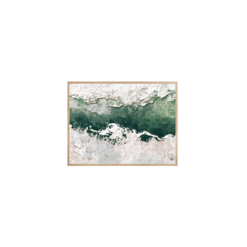 Under the Veil of Verde, 53" H x 40" W