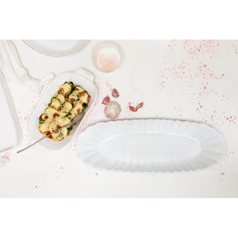 Incanto Terra Marrone Platter, 2.5" H x 19" L x 7" W