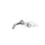Acquaco Linki Marble Wall Mount Two-Hole Single Handle Bathroom Lavatory Faucet with 5'' Spout Reach-995629417