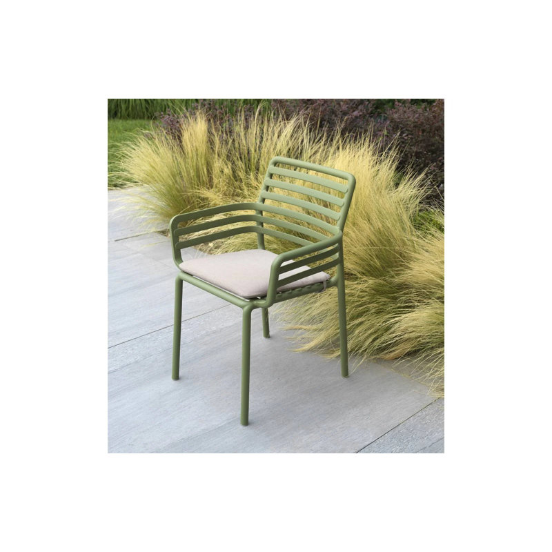 Doga Outdoor Dining Armchair, Agave