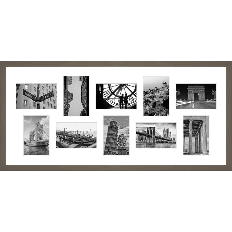 Lanney Collage Picture Frame, Titanium