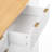 55.5" Fluted Kitchen Island with Storage-1034184194