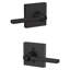 Latitude Lever with Collins Trim Bed and Bath Lock-63989882
