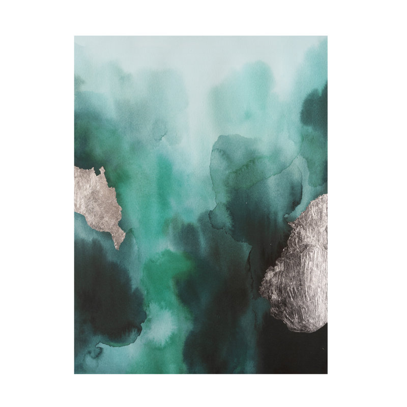 Art mural sur toile Wrought Studio ™ Grace Popp Under The Wave II, H 32 po x l 24 po