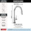 Robinet d'évier de cuisine Trinsic Touch2O avec technologie sans contact-95125879