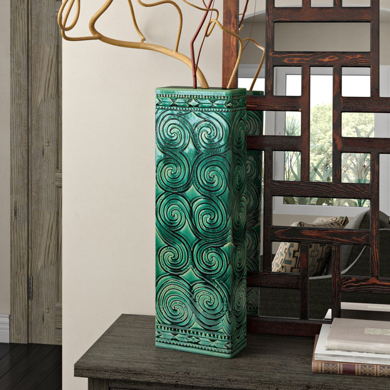 Vase de sol tourbillonnant