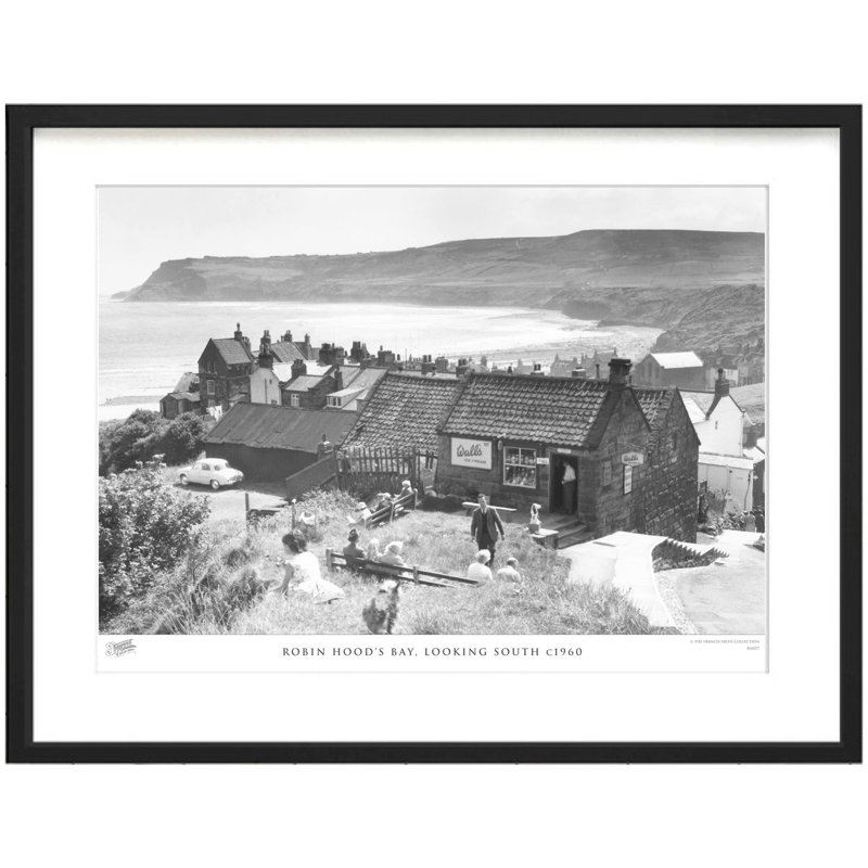 Robin Hood's Bay, Looking South C1960 by Francis Frith - Single Picture Frame Print, 28cm H x 36cm W x 2.3cm D