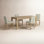 Laroche 4 - Person Extendable Four Leg Base Dining Set