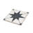 Faenza 8x8 White Black Porcelain Square Motif Wall and Floor Tile (6.46 sq ft/case) - 15 Pack-116656688
