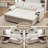 Vesna L-shape 81" Wide Space-Saving Sleeper Sofa Upholstered Pull-out Sofa Bed-95208154