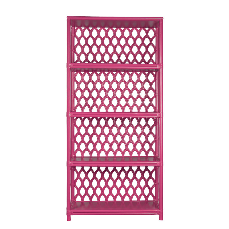 Casablanca Bookcase, Hot Pink