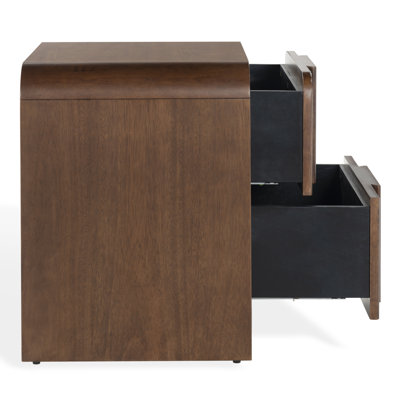 26"Reeded Eood Nightstand