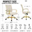 Fauteuil de bureau pivotant en cuir Naudain-53751975-132200685