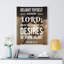 Delight Thyself Psalm 37:4 - Wrapped Canvas Print-890204119