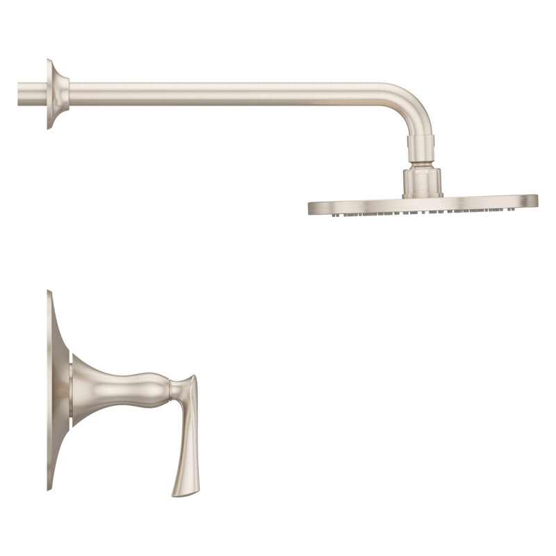 Rhen Volume Shower Faucet, Brushed Nickel