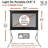 Light-On Grey 29.5" x 52.4" Portable Folding Frame CLR Projector Screen