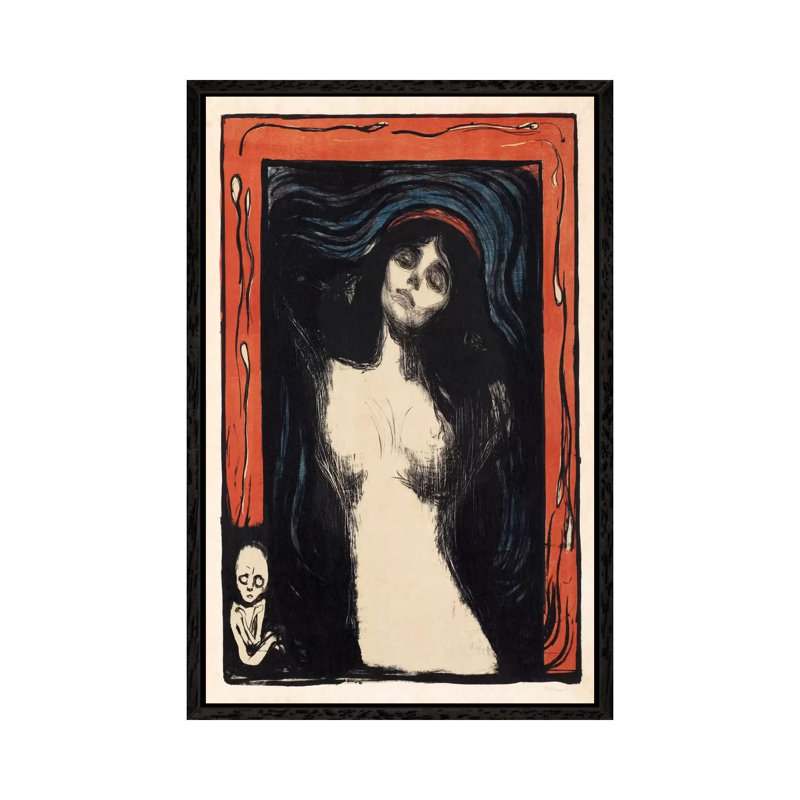 Loving Woman (Madonna), 1902 by Edvard Munch - Gallery-Wrapped Canvas Giclée on Canvas, 66.04 cm H x 45.72 cm W